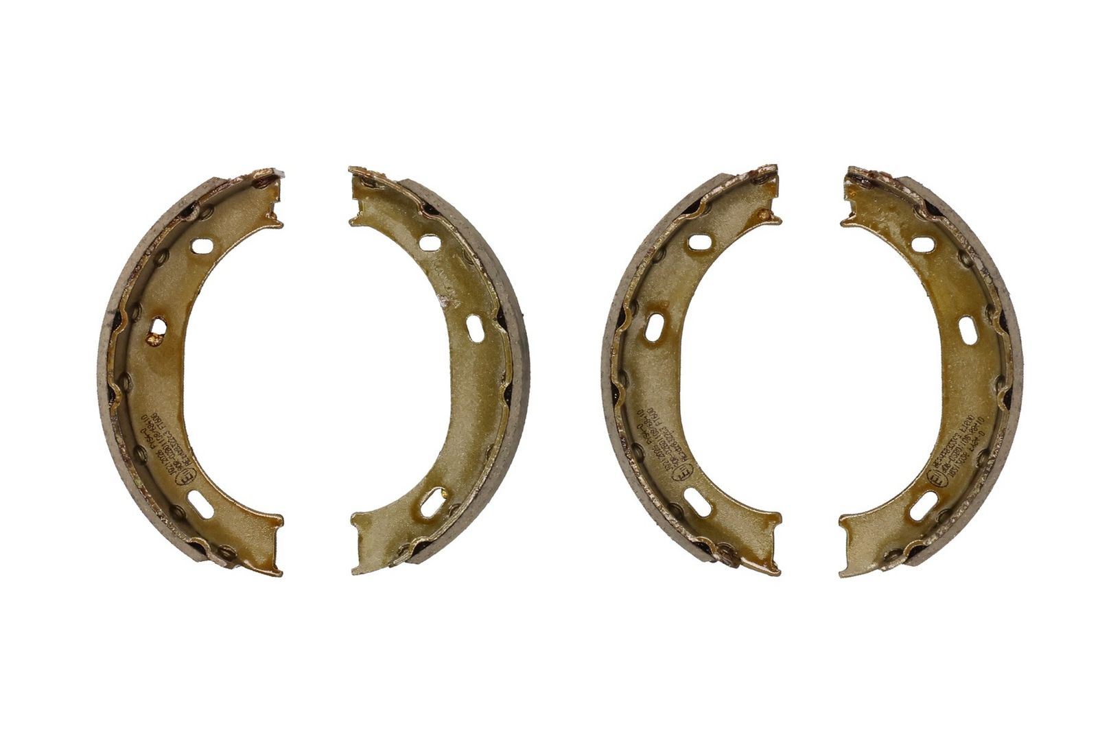 KAMOKA JQ212026 Brake shoe set, parking brake