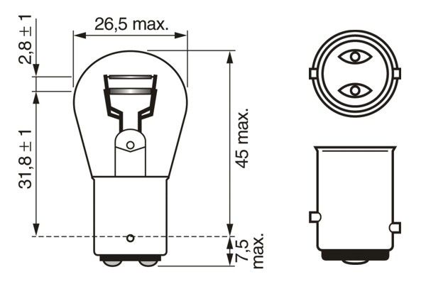 Bulb, direction indicator-6