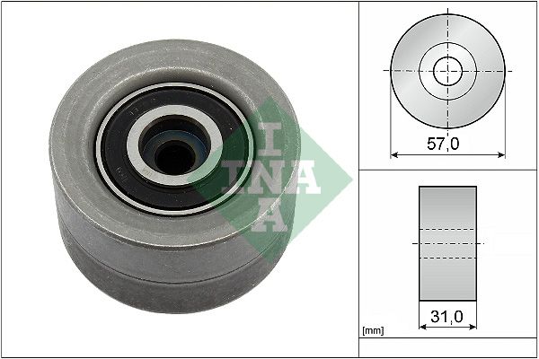 SCHAEFFLER INA 532 0992 10 Deflection pulley/guide pulley, timing belt