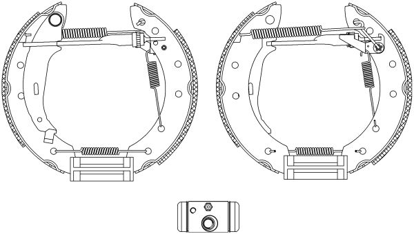 Brake Shoe Set-1