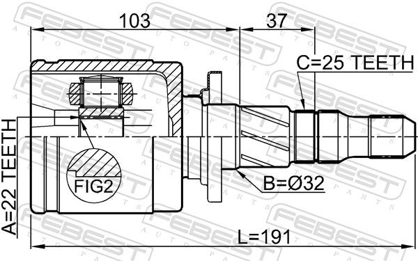 Joint Kit, drive shaft-1