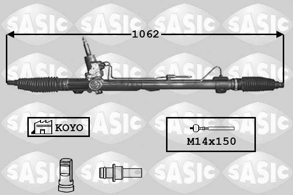SASIC 7170001 Steering gear