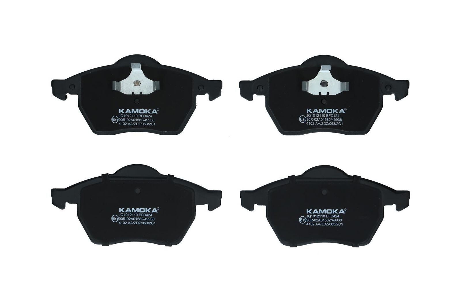 KAMOKA JQ1012110 Brake pad set, disc brake