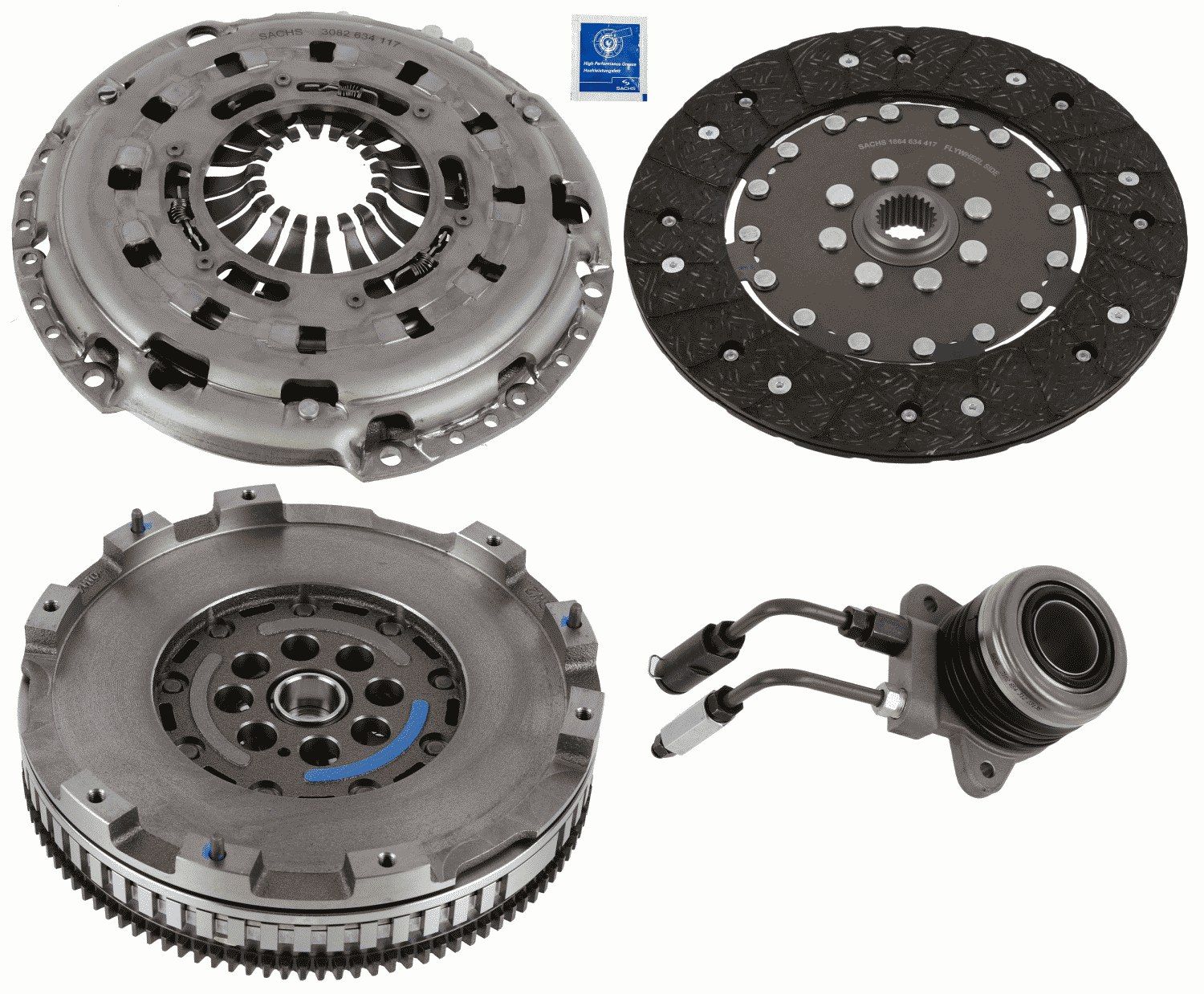 SACHS 2290 601 206 Clutch kit
