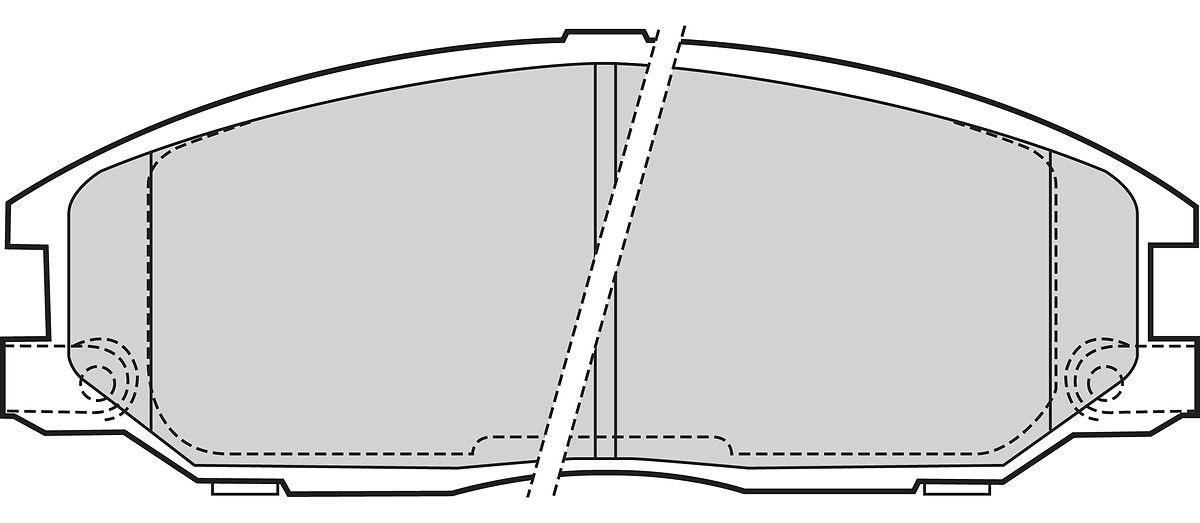 Brake Pad Set, disc brake-1