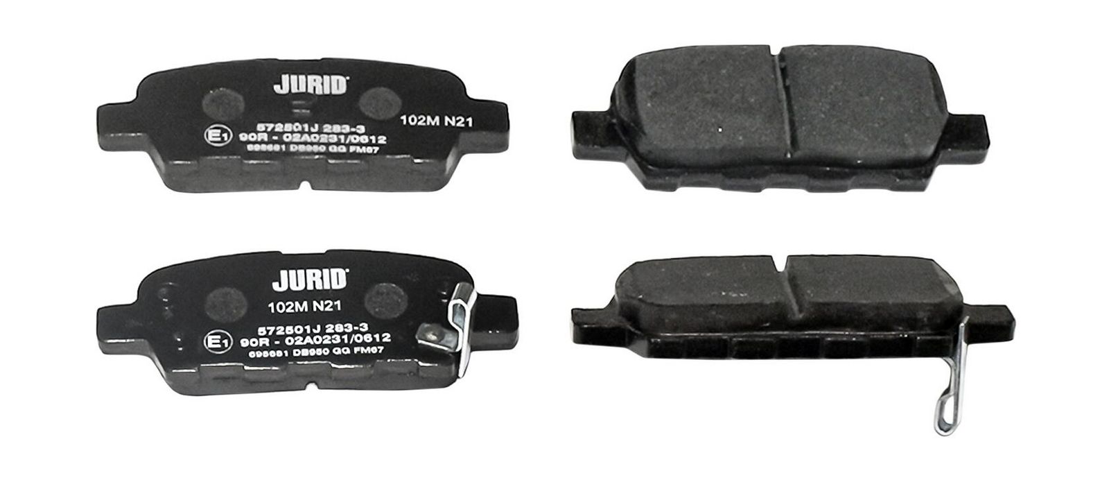 JURID 572501J Brake pad set, disc brake