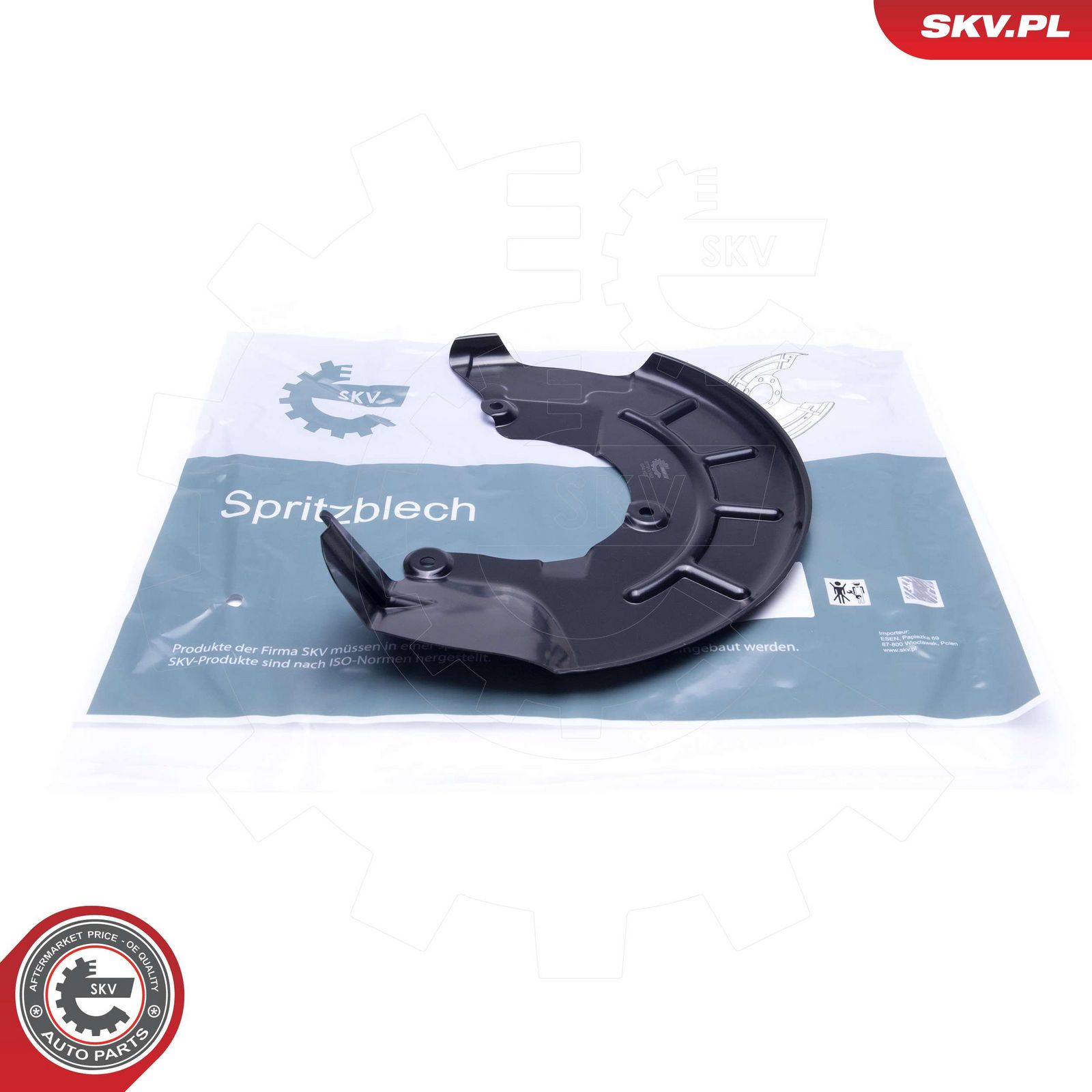 Splash Guard, brake disc-2