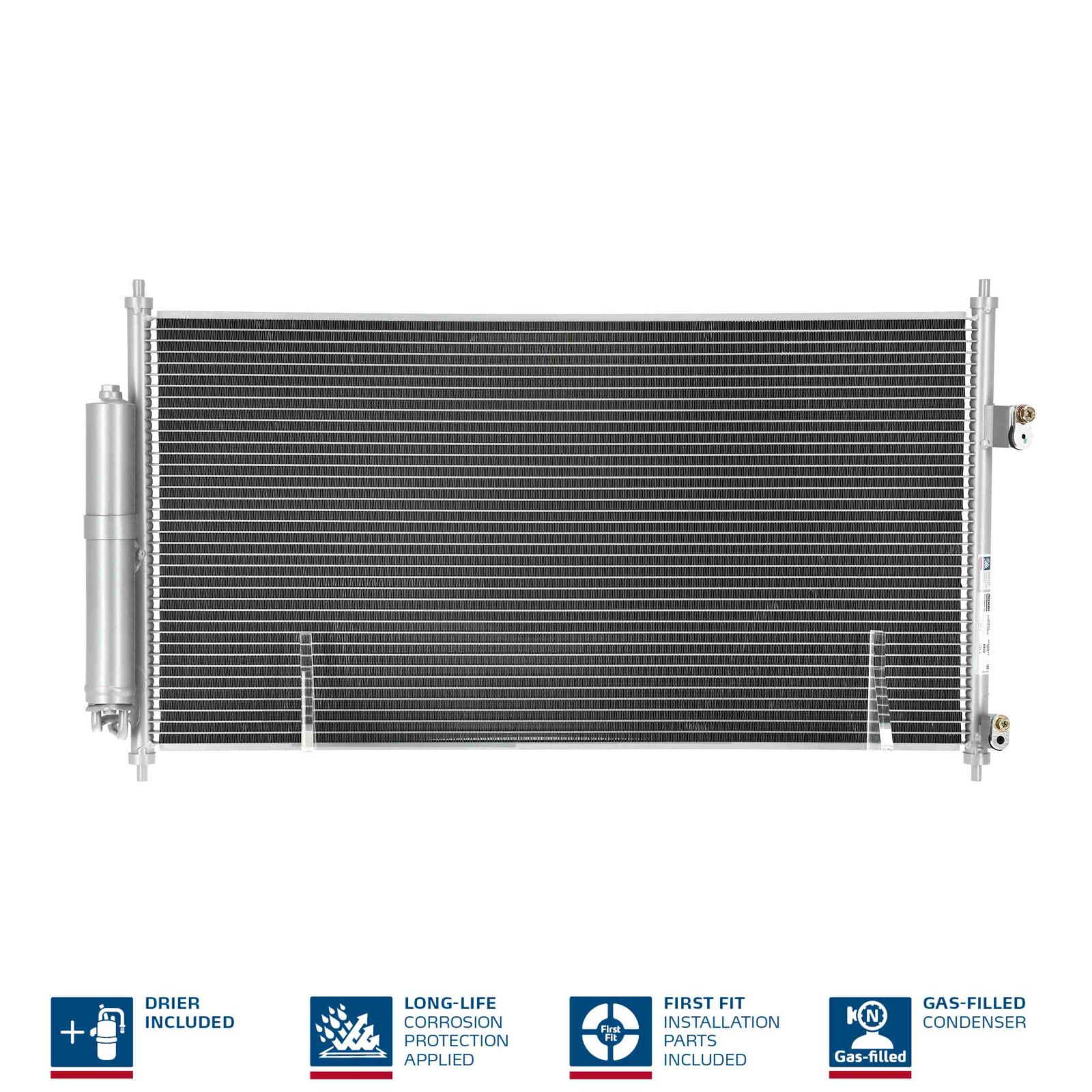 NISSENS 94893 Condenser, air conditioning