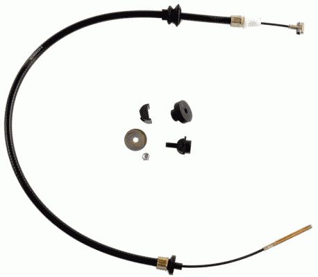 SACHS 3074 600 224 Cable pull, clutch control