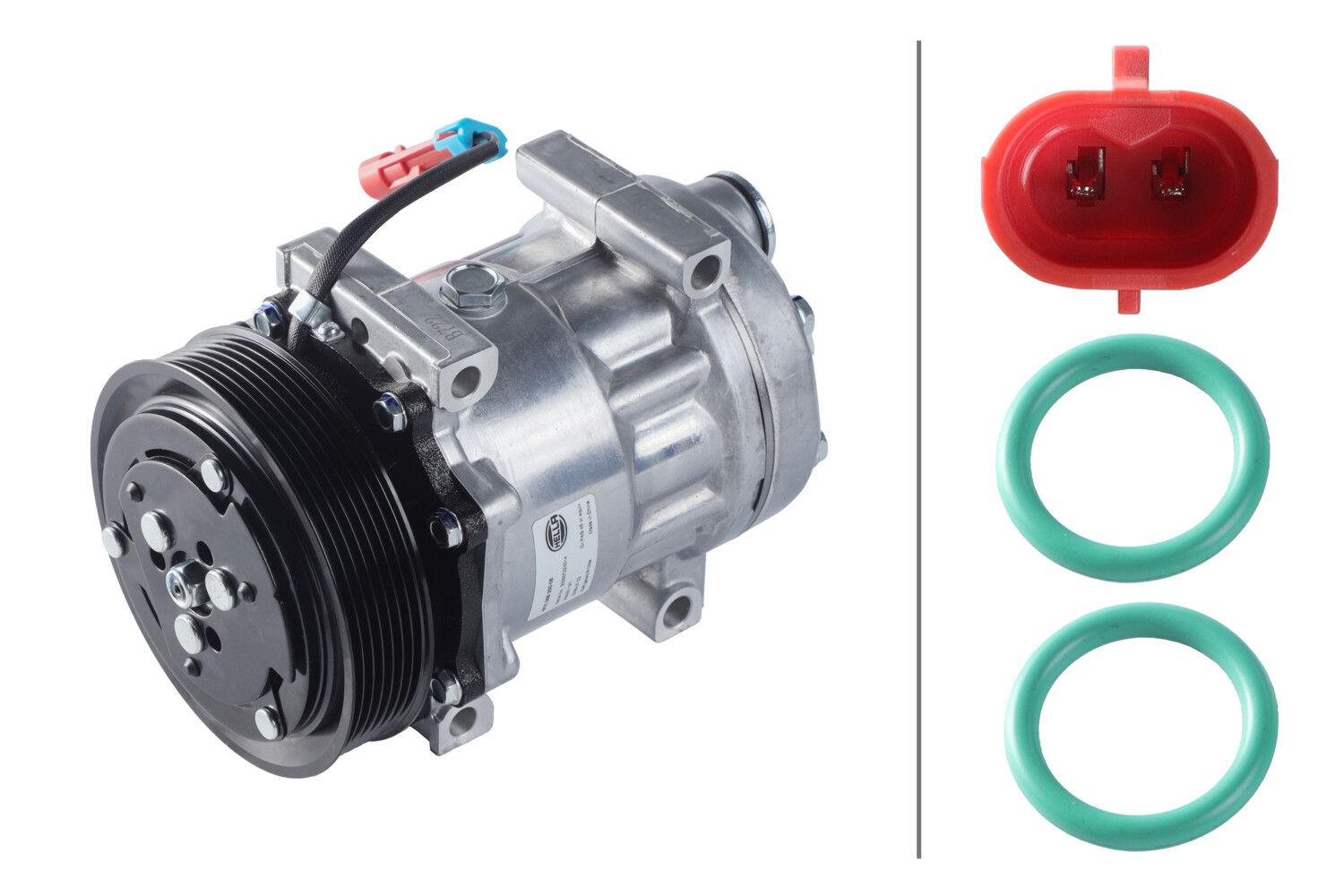 HELLA 8FK 366 200-061 Compressor, air conditioning