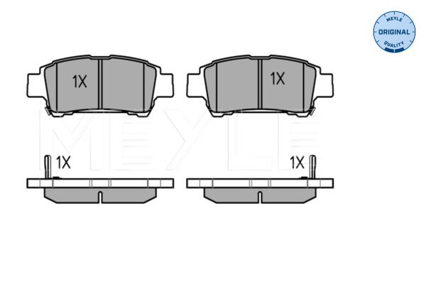 Brake Pad Set, disc brake-1