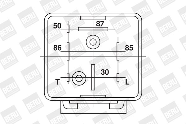 Relay, glow plug system-1