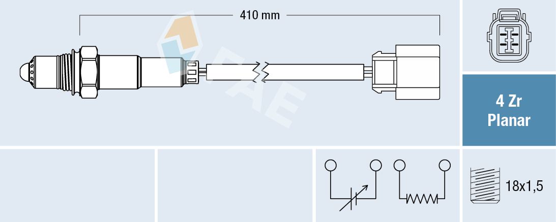 FAE 77322 Oxygen sensor