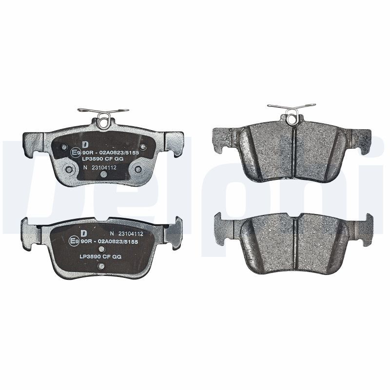 DELPHI LP3590 Brake pad set, disc brake