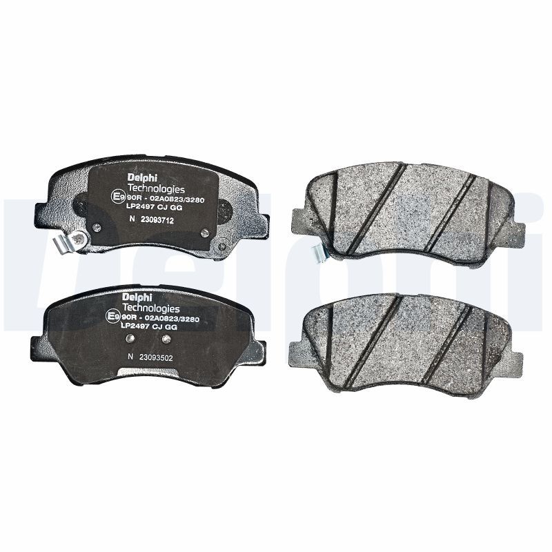 DELPHI LP2497 Brake pad set, disc brake