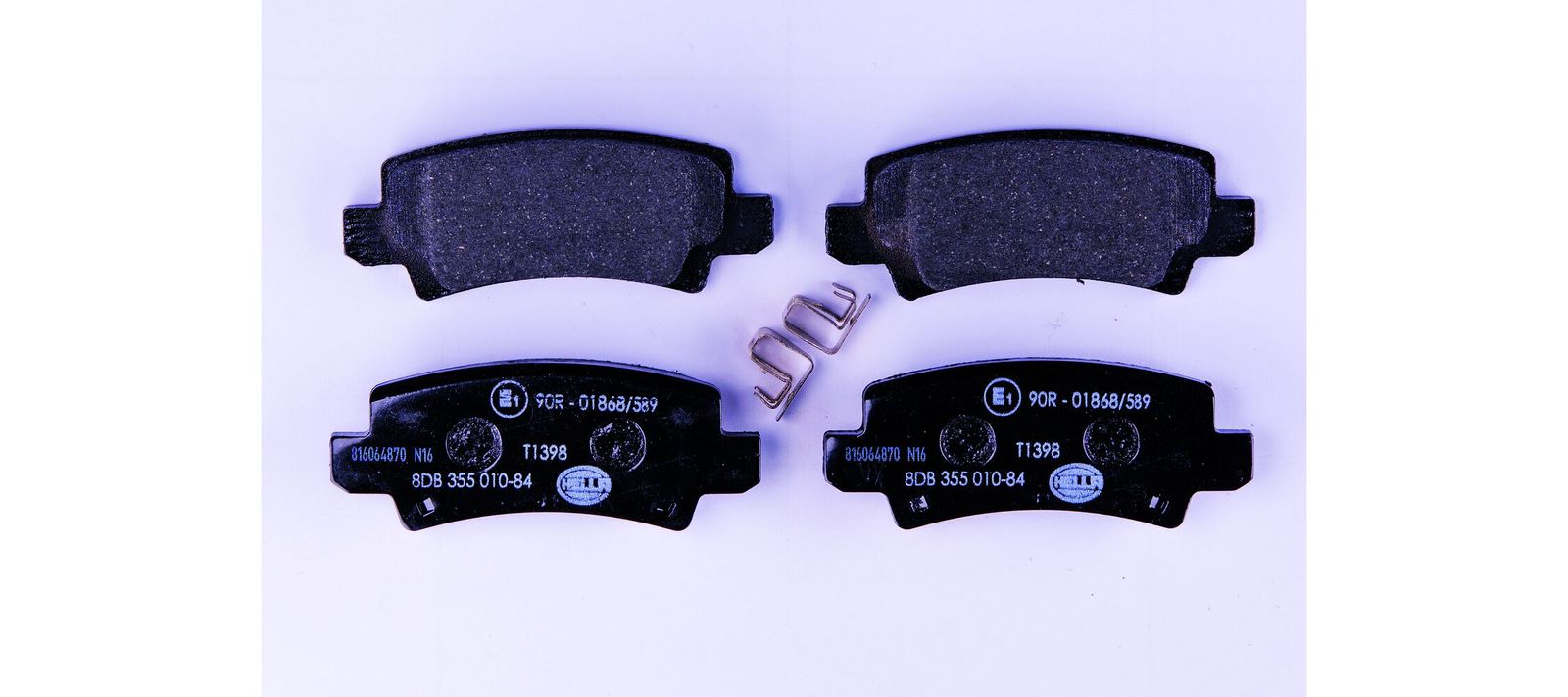 HELLA 8DB 355 010-841 Brake pad set, disc brake