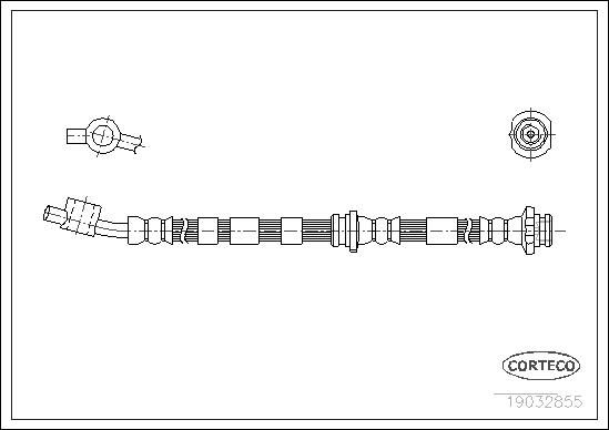 CORTECO 19032855 Brake hose