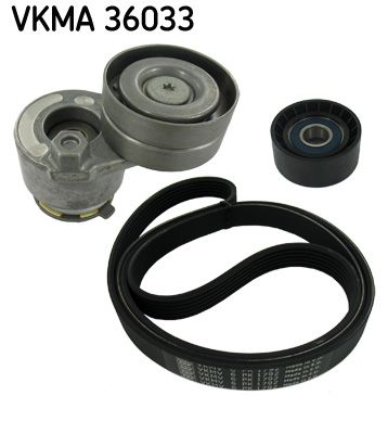 SKF VKMA 36033 V-ribbed belt set