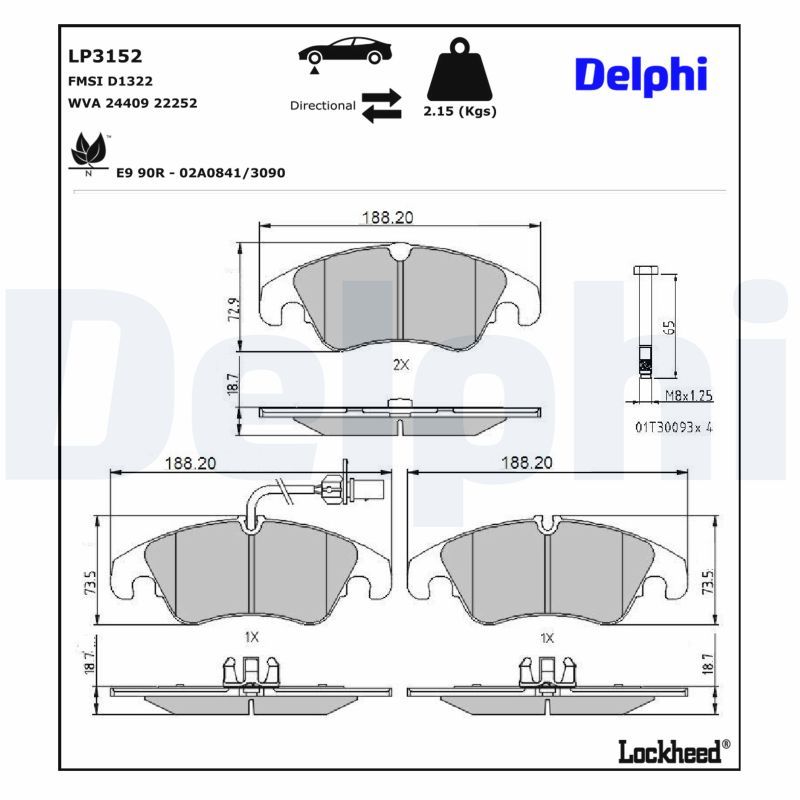 Brake Pad Set, disc brake-3