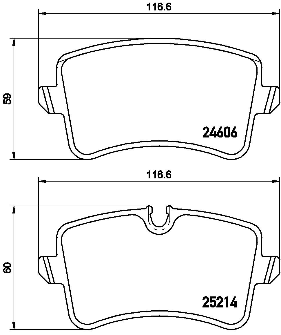 Brake Pad Set, disc brake-1