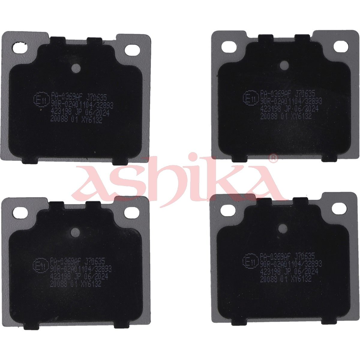 ASHIKA 50-00-0369 Brake pad set, disc brake