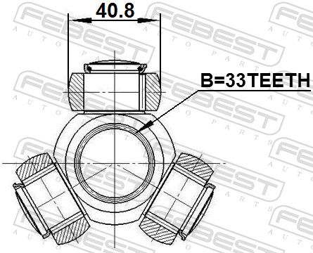 Spider Assembly, drive shaft-1