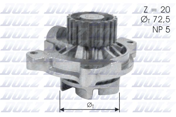 Water Pump, engine cooling