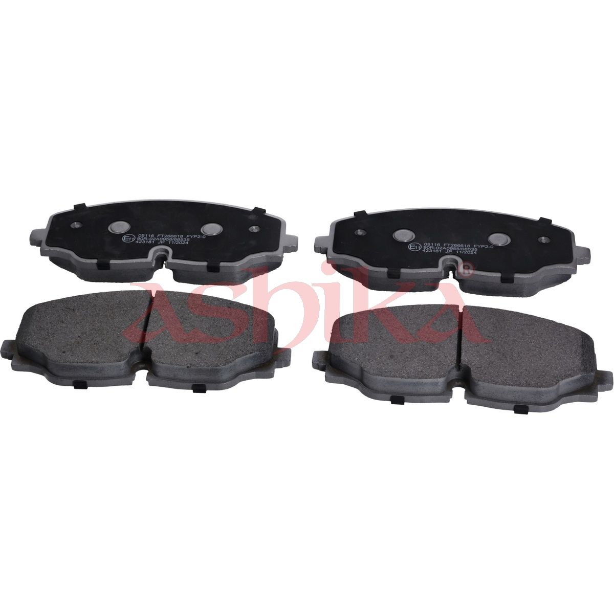 ASHIKA 50-09-09116 Brake pad set, disc brake