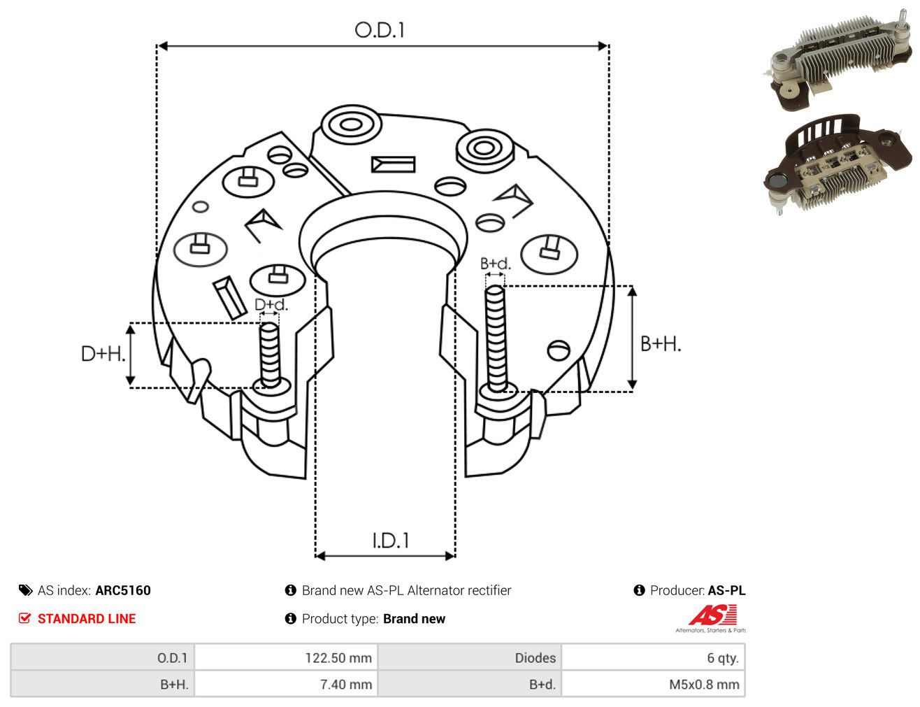 Rectifier, alternator-2