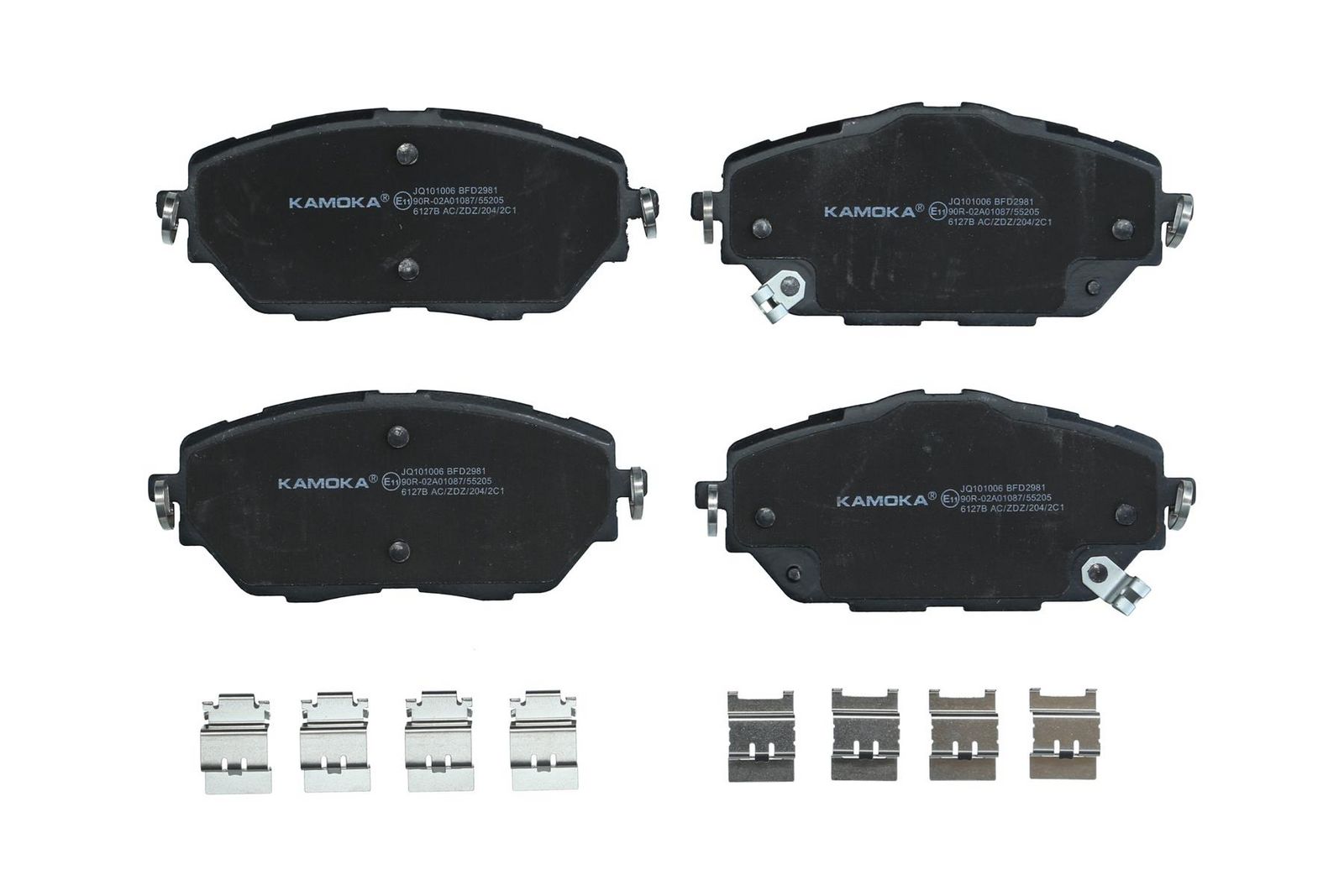 KAMOKA JQ101006 Brake pad set, disc brake