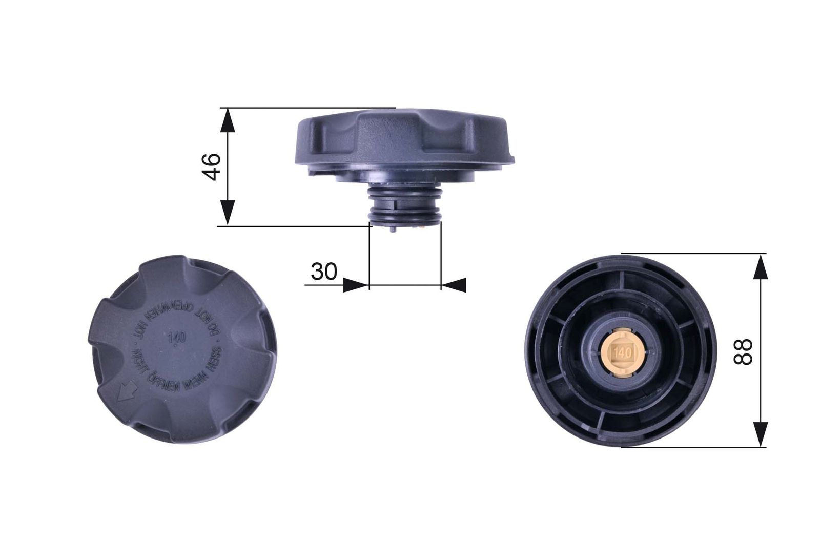 dangtelis, radiatorius