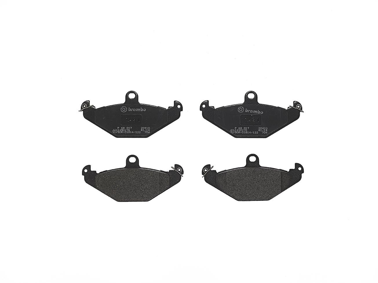 BREMBO P 68 017 Brake pad set, disc brake