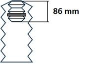 Dust Protection Kit, shock absorber-1