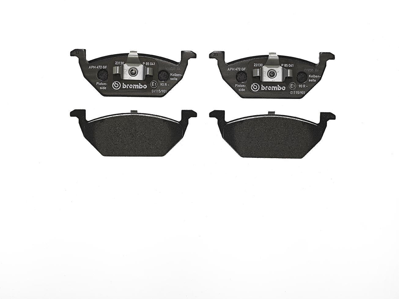 BREMBO P 85 041X Brake pad set, disc brake