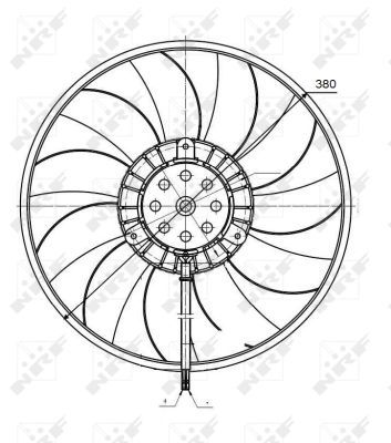 Fan, engine cooling-4