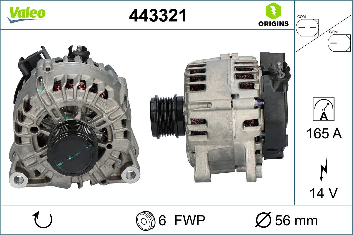 VALEO 443321 Alternator