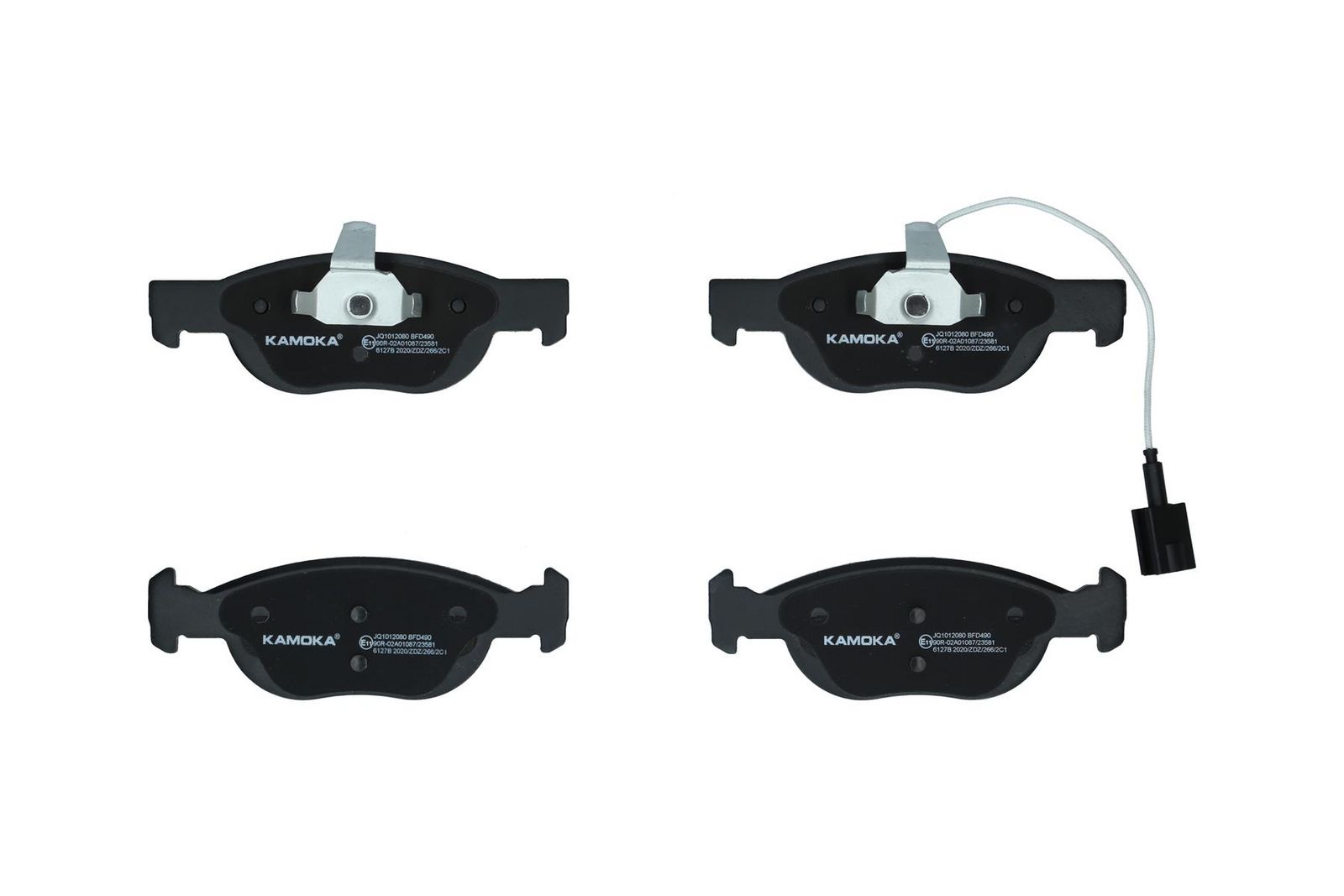 KAMOKA JQ1012080 Brake pad set, disc brake