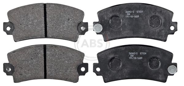 stabdžių trinkelių rinkinys, diskinis stabdys