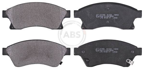 A.B.S. 37789 Brake pad set, disc brake