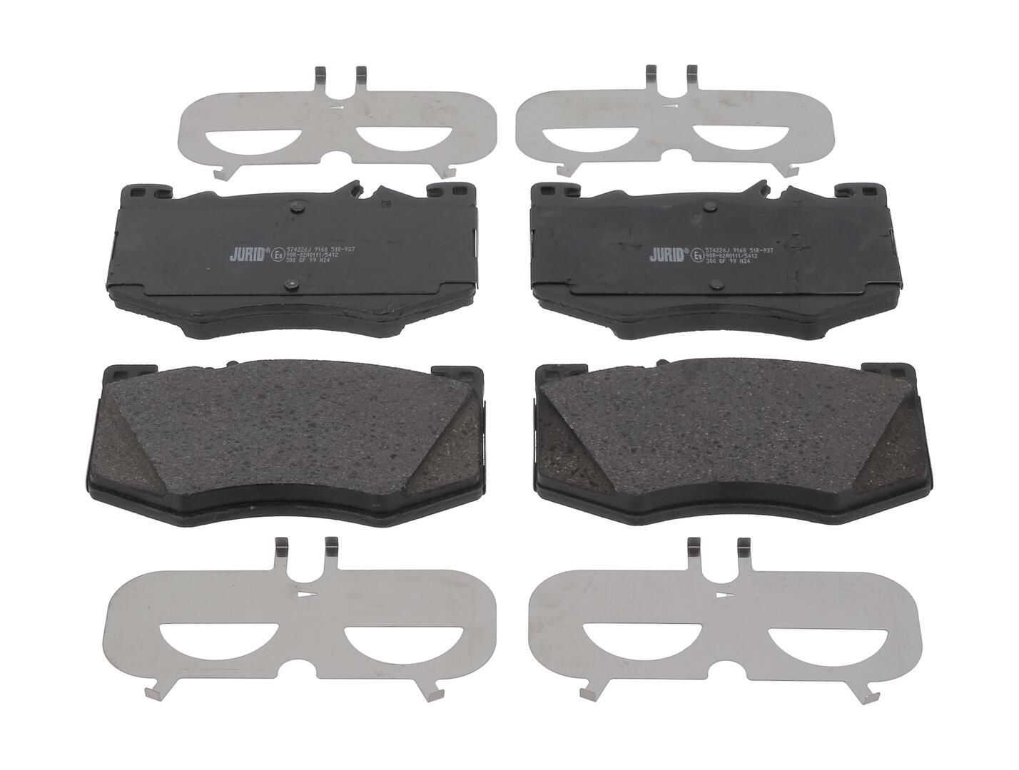 JURID 574226J Brake pad set, disc brake
