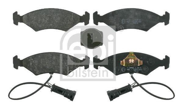 FEBI BILSTEIN 16024 Stabdžių trinkelių rinkinys, diskinis stabdys