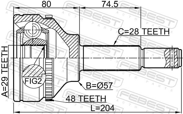 Joint Kit, drive shaft-1