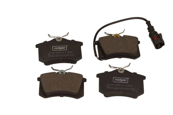MAXGEAR 19-0430 Stabdžių trinkelių rinkinys, diskinis stabdys