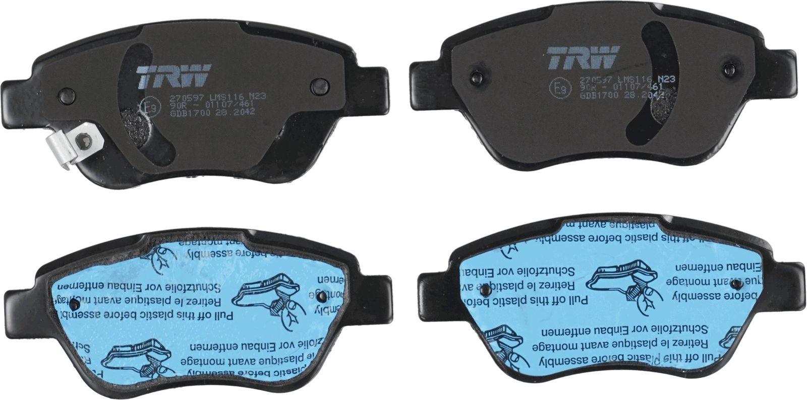 Brake Pad Set, disc brake-2