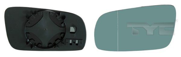 TYC 302-0026-1 Mirror glass, exterior mirror