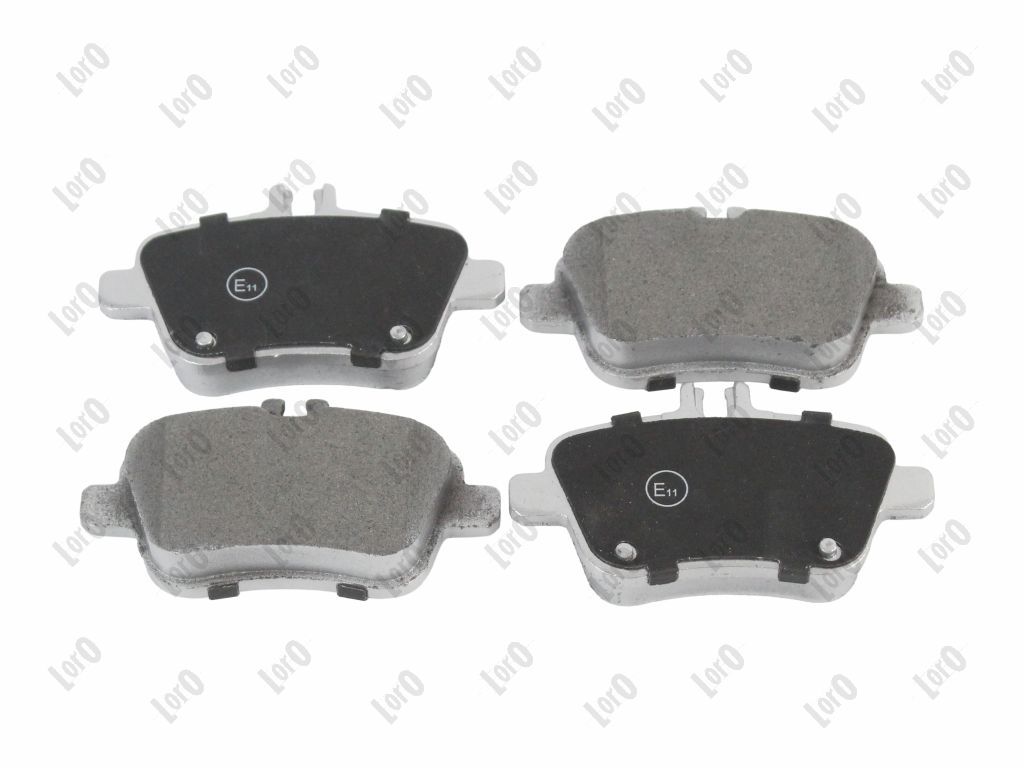 ABAKUS 231-02-187 Brake pad set, disc brake
