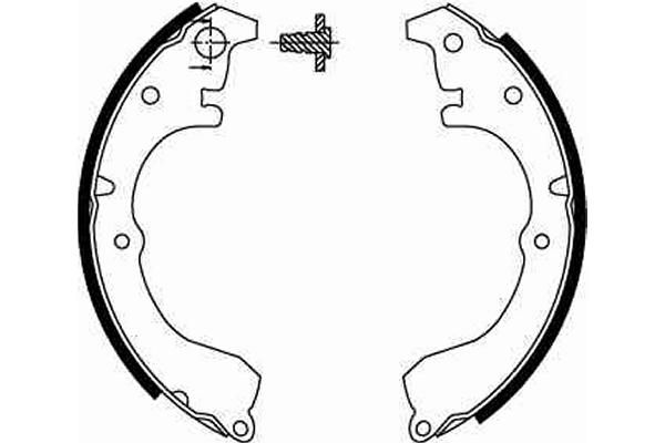 Brake Shoe Set-1
