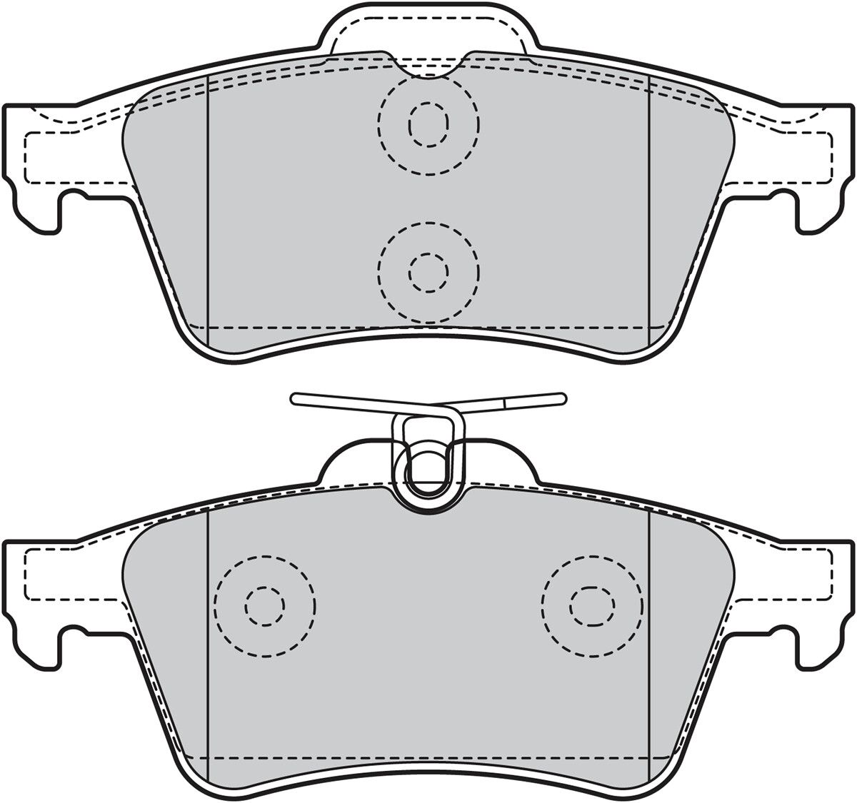 Brake Pad Set, disc brake-1