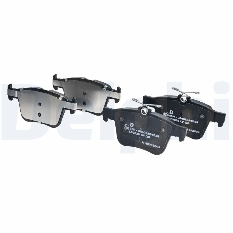 DELPHI LP3839 Brake pad set, disc brake