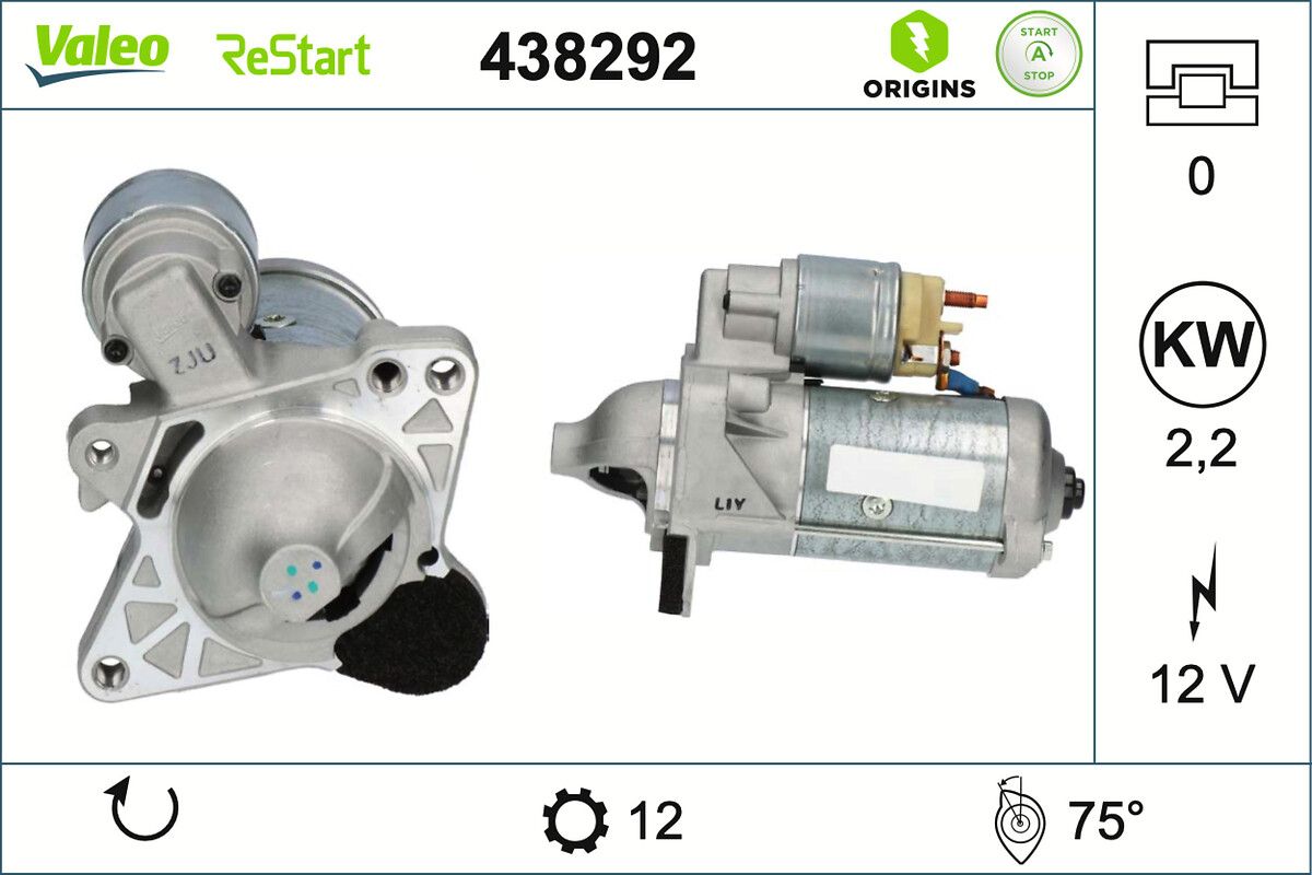 VALEO 438292 Starter